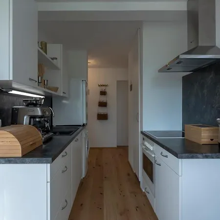 Tamliving 2br Center 3 Bridges Great View Kitchen Apartment Ljubljana